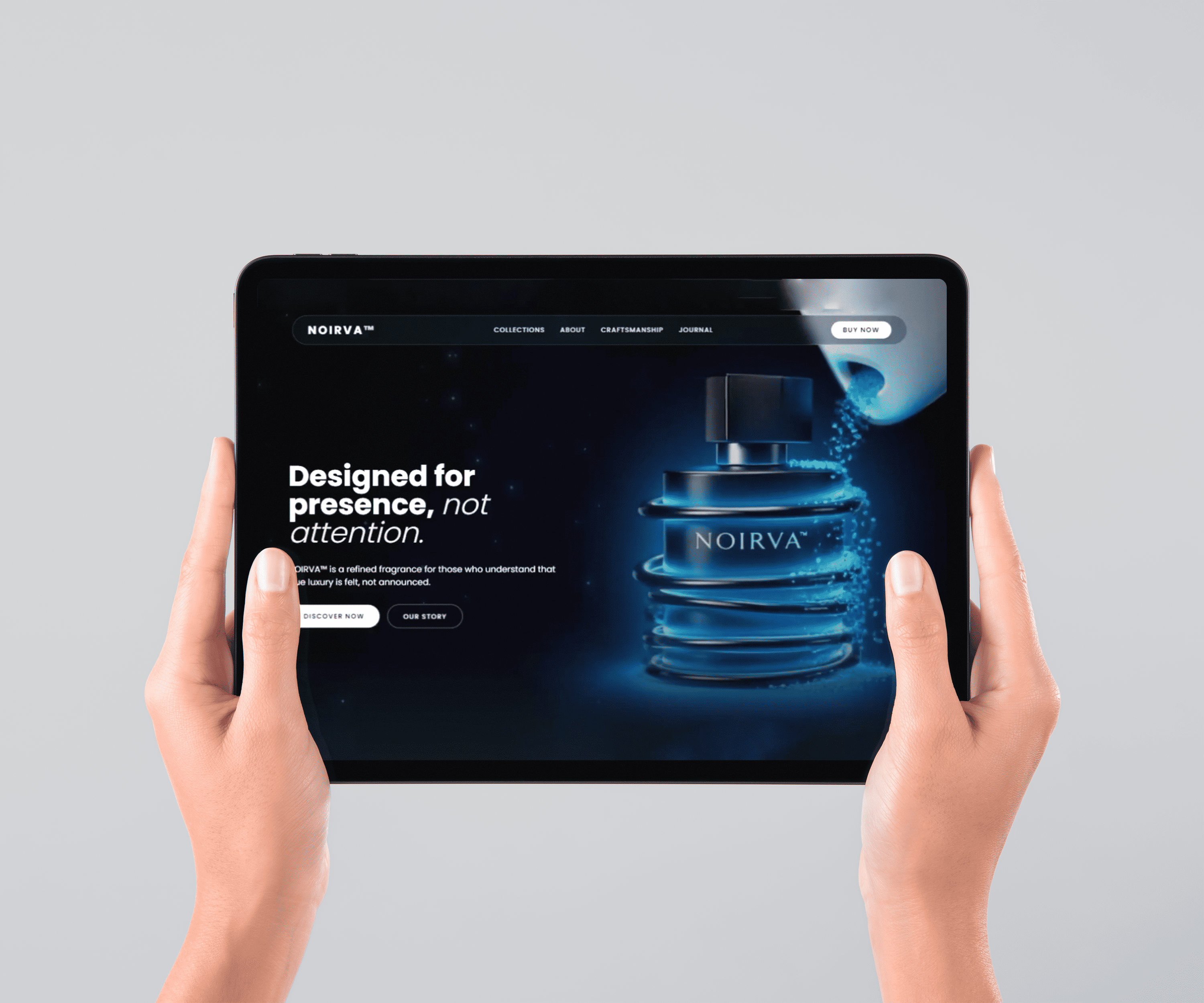 Noirva — Perfumes & Cosmetics website built by Courtex Edge